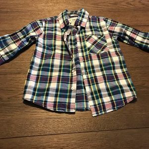 Boys button up
